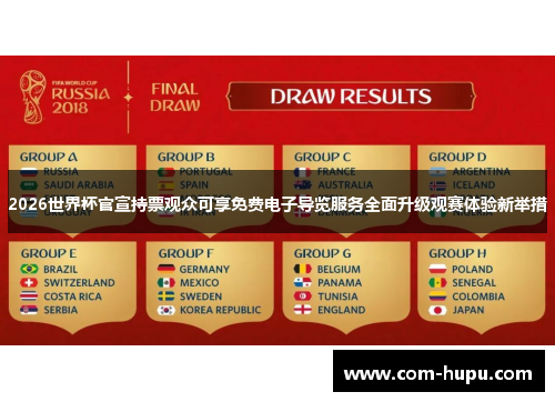 2026世界杯官宣持票观众可享免费电子导览服务全面升级观赛体验新举措